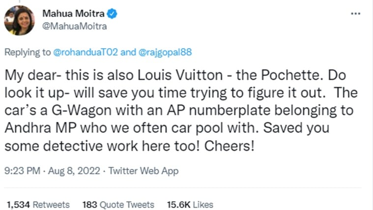 Mahua Mitra's Louis Vuitton bag goes viral: When lawmakers took