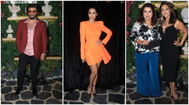 Malaika Arora's brand launch event Boyfriend Arjun Kapoor, Gauri Khan-Farah Khan