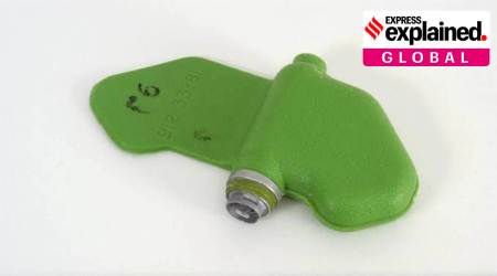 The PFM-1 ‘Butterly Mine’ or Green Parrot. (Photo: Imperial War Museum)

