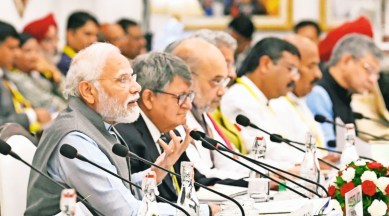 NITI Aayog, Narendra Modi, fight against Covid, Indian federal structure, cooperative federalism, NITI Aayog’s Governing Council meeting, Indian Express, India news, current affairs, Indian Express News Service, Express News Service, Express News, Indian Express India News