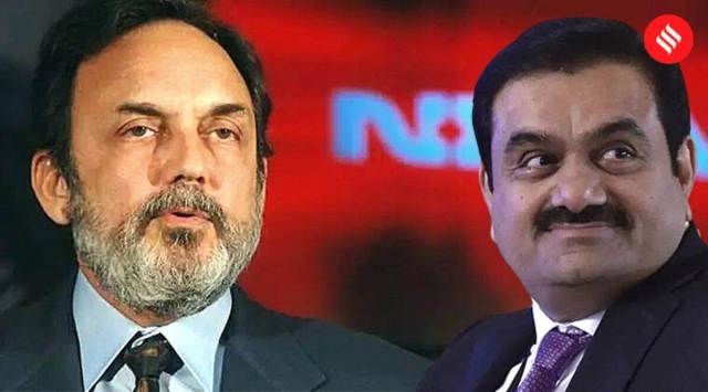 NDTV said it had asked the regulator if a previous prohibition on the founders in an insider trading case restricted them from selling the stake. (Express File)