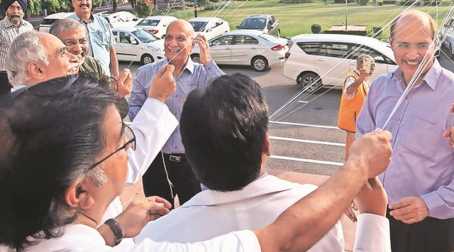 This year, a lecture series is being organised for eye donation in schools, colleges and public places for public awareness. (Express photo)