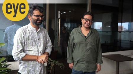 Director Deepak Mishra (left) with writer Chandan Kumar (Credit: Narendra Vaskar)