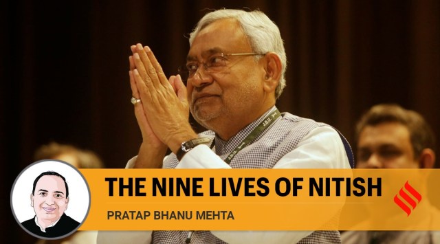 JD(U) leader Nitish Kumar has managed to retain a kind of elusive popular presence in Bihar, especially amongst women voters, that all parties acknowledge. (Express Archives)