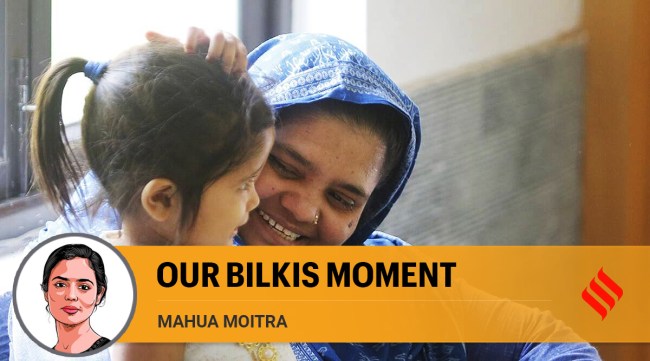 Indians today risk being reduced to collective participants in the crime against Bilkis, in the murder of her child and in the decimation of the members of her family. (Express Archive)