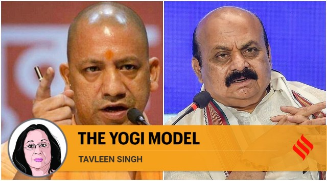 Tavleen Singh writes: He will be remembered as the first senior BJP leader who has admitted that there is a ‘Yogi model’ and that he would not hesitate to use it. (File)