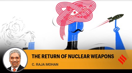C. Raja Mohan writes: The return of nuclear weapons on the global platform