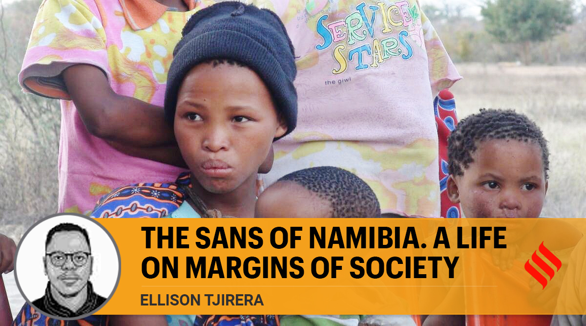 The Sans of Namibia. A life on margins of society