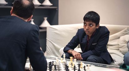 At 12, Chennai boy makes record Grandmaster move