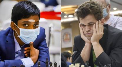 Fully deserved: Magnus Carlsen congratulates Praggnanandhaa after losing to  Indian GM