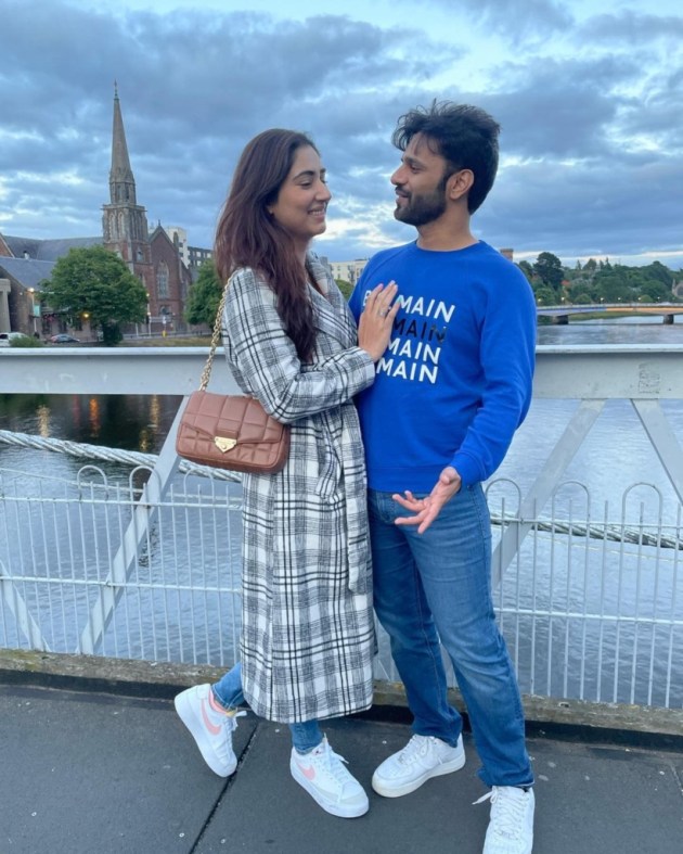 8 photos of Rahul Vaidya and Disha Parmar’s recent romantic getaway