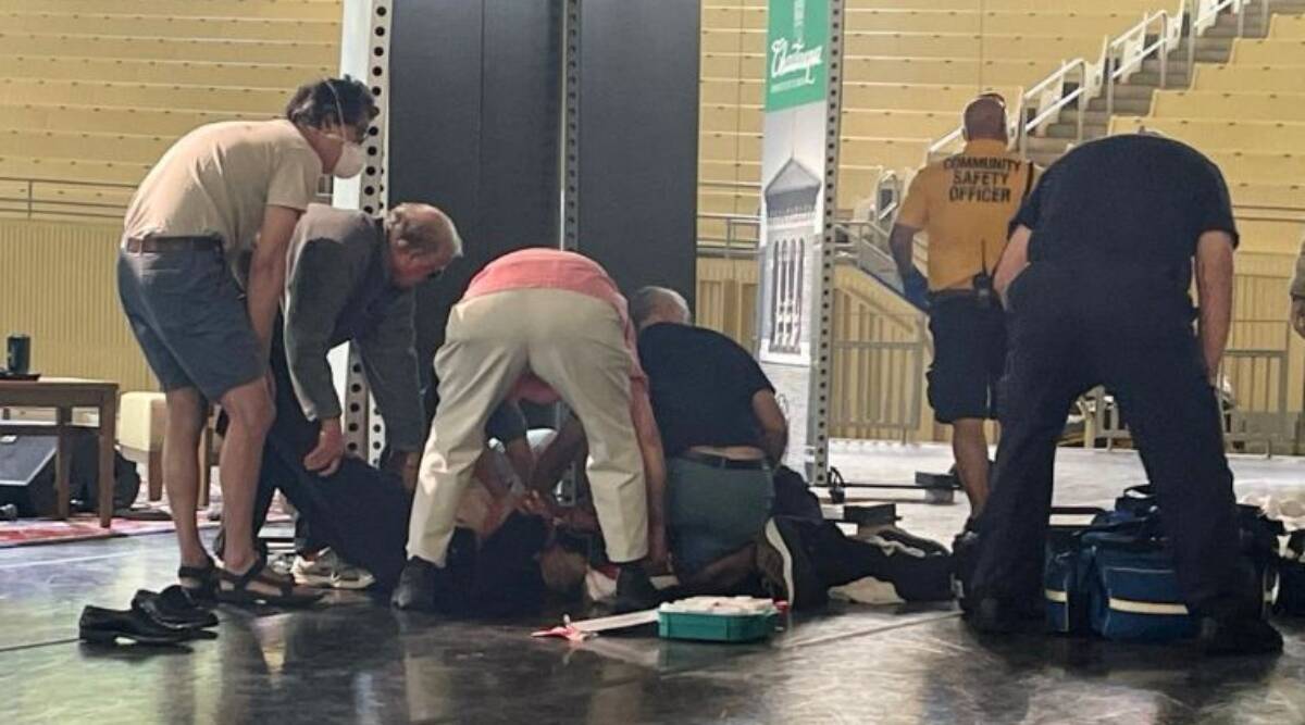 All India Muslim Personal Law Board, Maulana Khalid Rasheed Farangi Mahali, Salman Rushdie attack, Salman Rushdie stabbed, salman rushdie, Indian Express, India news, current affairs, Indian Express News Service, Express News Service, Express News, Indian Express India News