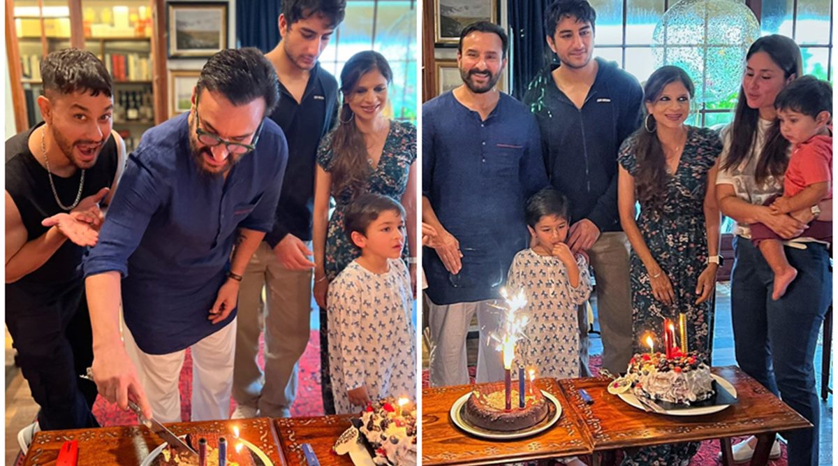 11 Photos From Saif Ali Khan S Birthday Bash See Pics With Kareena Ibrahim Taimur Jeh Soha Saba And Kunal Kemmu Entertainment Gallery News The Indian Express