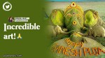 Sudarsan Pattnaik, Lord Ganesha, Ganesh Chaturthi, ladoos, Odisha, Puri beach, sand art