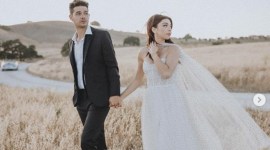 Sarah Hyland, Sarah Hyland wedding, Sarah Hyland fashion, Sarah Hyland and Wells Adams, Modern Family star Sarah Hyland, Sarah Hyland in Vera Wang gowns, indian express news