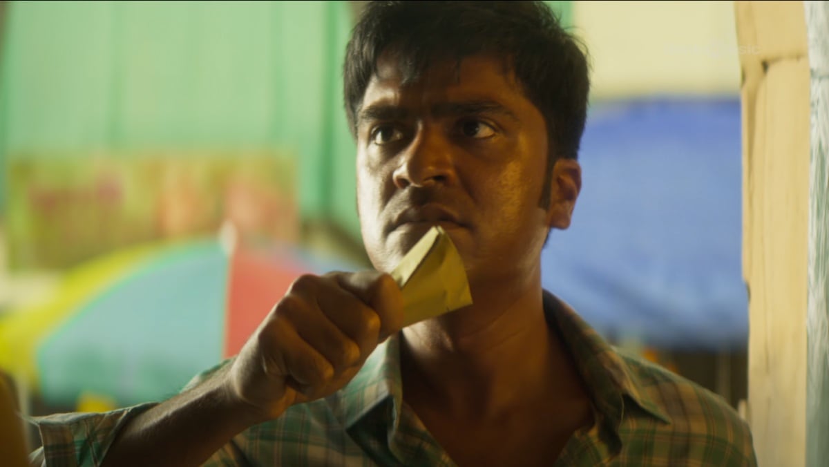 A still from Vendhu Thanindhathu Kaadu trailer