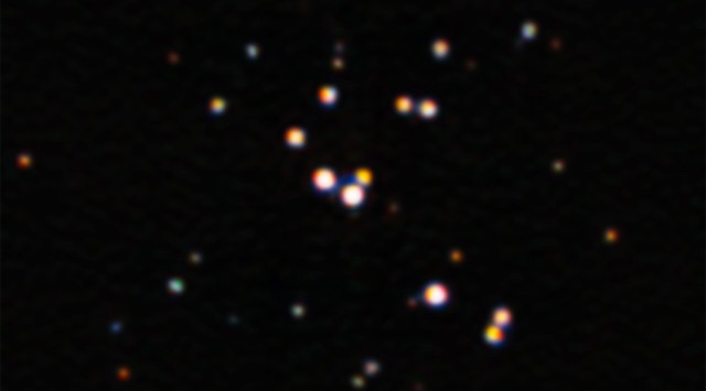 Sharpest ever image of R136ai, the most massive known star.