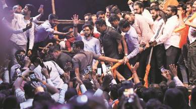Aditya Thackeray, shiv Sena, Aditya Thackeray rally, pune rally, Sena rally, Eknath Shinde, Pune, Pune latest news, Indian Express