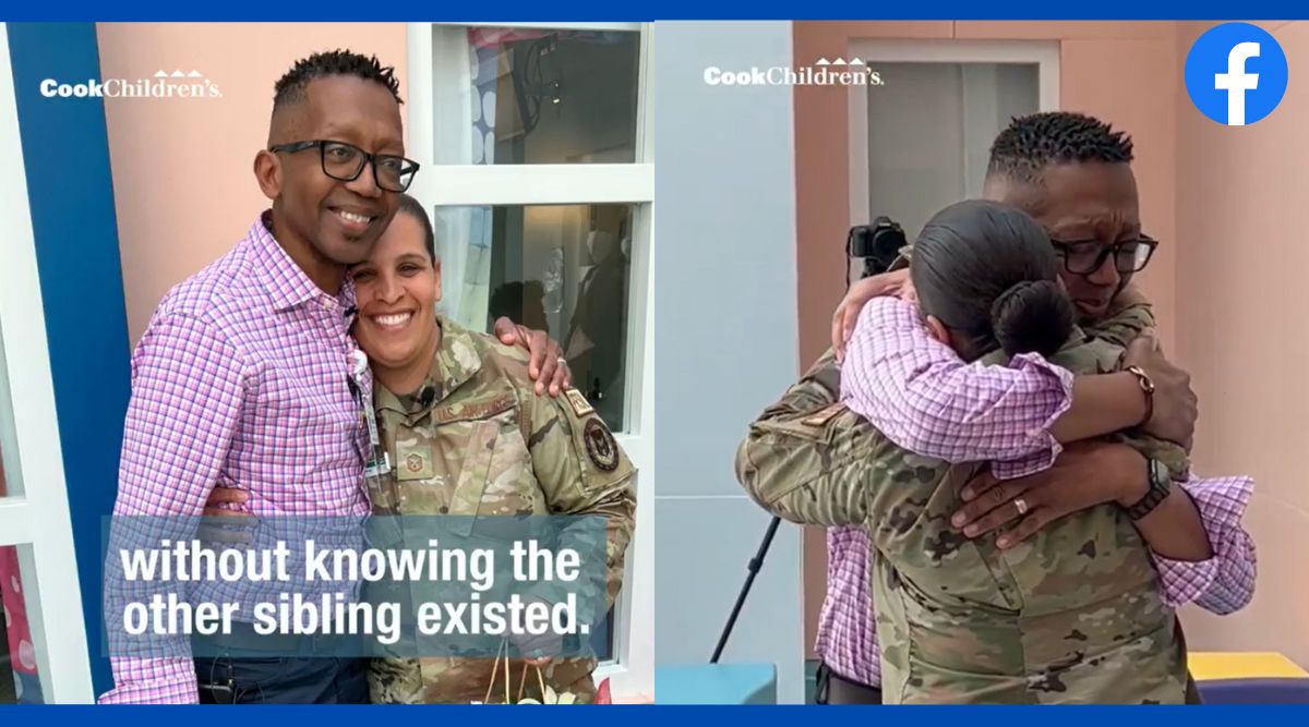 reunion, siblings, emotional, brother, sister, family