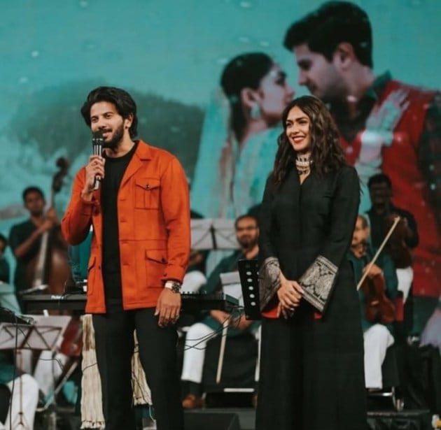 Sita Ramam promotions, Mrunal Thakur, Rashmika Mandanna, Dulquer Salmaan