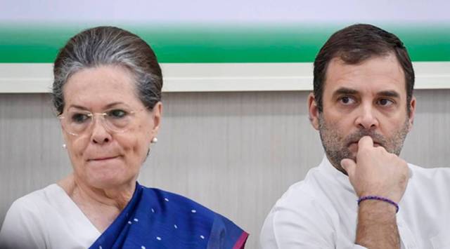 Congress leaders Sonia and Rahul Gandhi. (File)

