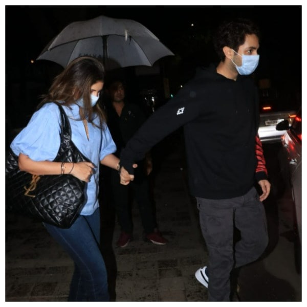 Agastya Nanda and Shweta Bachchan Nanda