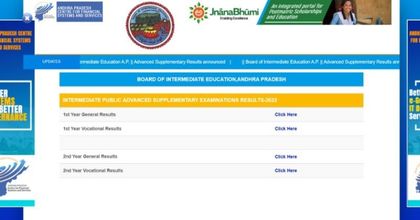 BIEAP Inter 1st, 2nd Supplementary Results 2022 declared: Website to ...