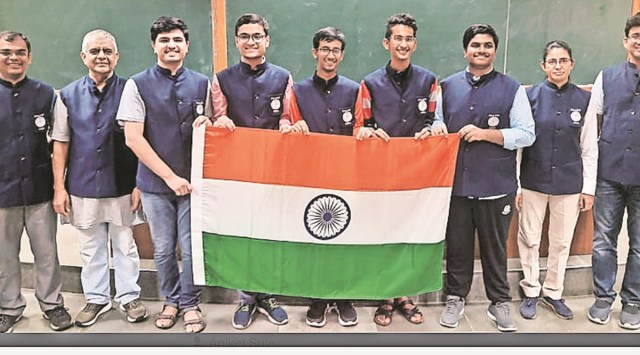 The Indian team and their mentors in Georgia.