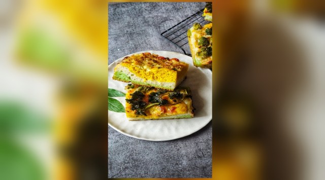 Tricolour Focaccia
