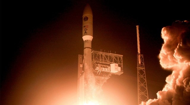 A United Launch Alliance Atlas 5 rocket lifts off from the Cape Canaveral Air Force Station in Cape Canaveral, Florida, U.S., August 8, 2019. Aboard is the fifth Advanced Extremely High Frequency (AEHF) satellite, designed to provide the U.S. military with highly-secure communications. (Image credit: REUTERS/Joe Skipper/File Photo) 