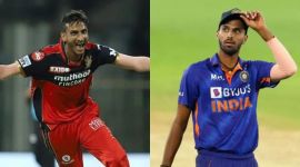 Shahbaz Ahmed and Washington Sundar.