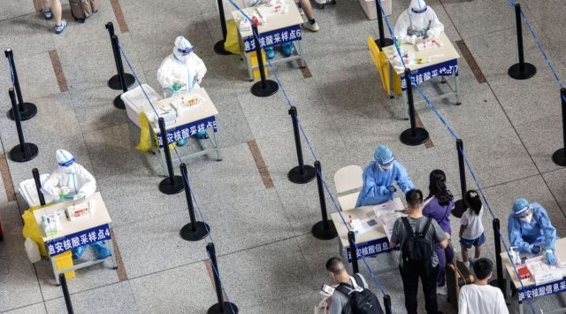 Anyone entering China still faces one of the most intensive pandemic border regimes left globally, with mandatory traveler quarantines still in place. (Source: Bloomberg)