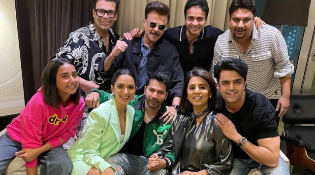 Kiara Advani, Varun Dhawan, anil kapoor, neetu kapoor