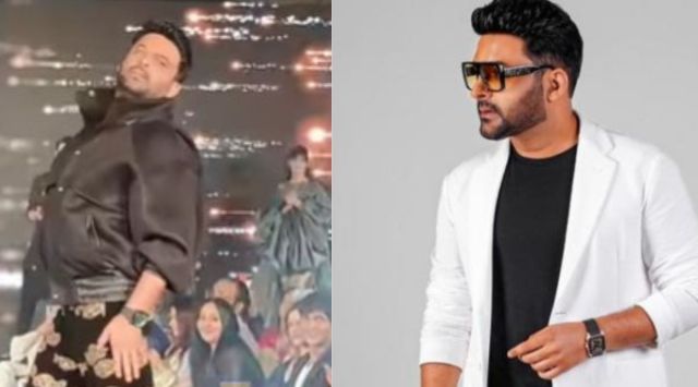 Kapil Sharma on the ramp. (Kapil Sharma, Viral Bhayani/Instagram)