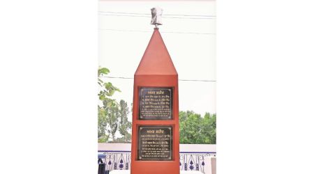  A gurdwara and memorial have been constructed in their memory at the village. This memorial is also shared by two martyrs from the 1971 war. (Express)
