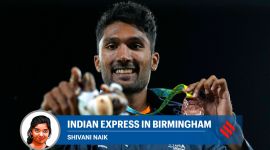 India’s Tejaswin Shankar India's Tejaswin Shankar