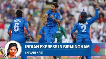 The India-Pakistan Group A match was one of the most talked about features of cricket at the Commonwealth Games. (Photo: BCCI Women/Twitter)