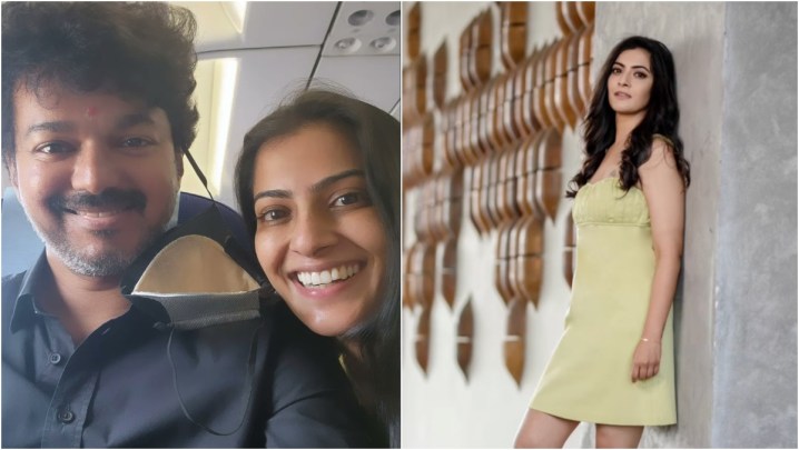 Varalaxmi Sarathkumar on cloud nine as co-passenger turns out to be Vijay:  'Never had such a good flightâ€¦' | Tamil News, The Indian Express