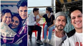 Vijay Varma shares a tight hug with 'Darlings' Alia Bhatt-Shefali Shah, selfie with Shah Rukh Khan
