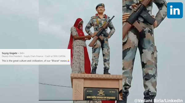 Raksha Bandhan, rakhi, Rajasthan, woman ties rakhi, brother, statue. Indian Army