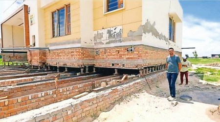If dreams have wings, houses can move: A farmer and a highway