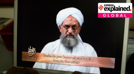 Al-Qaida's Ayman al-Zawahri speaks in Islamabad, Pakistan, on June 20, 2006. (AP Photo/File)