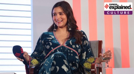 Bollywood actor and producer Alia Bhatt gave birth to her first child on Sunday, November 6. (Express photo by Amit Chakravarty)
