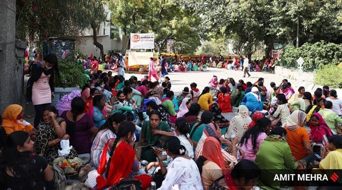 Terminated For Protesting 884 Anganwadi Workers In Delhi Struggle To Make Ends Meet Delhi 0131