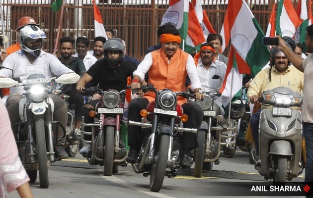 Tiranga rally, Tiranga bike rally, Delhi news, New delhi news, Red fort,