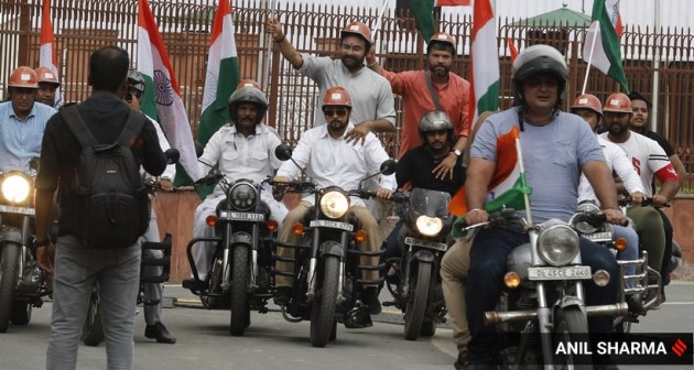 Tiranga rally, Tiranga bike rally, Delhi news, New delhi news, Red fort,