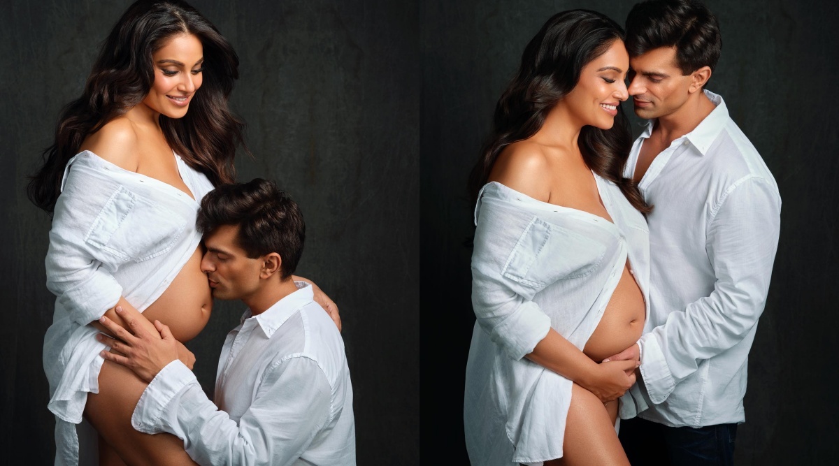 Bipasha Basu-Karan Singh Grover announce pregnancy, share pics We who once were two will now become three Bollywood News image