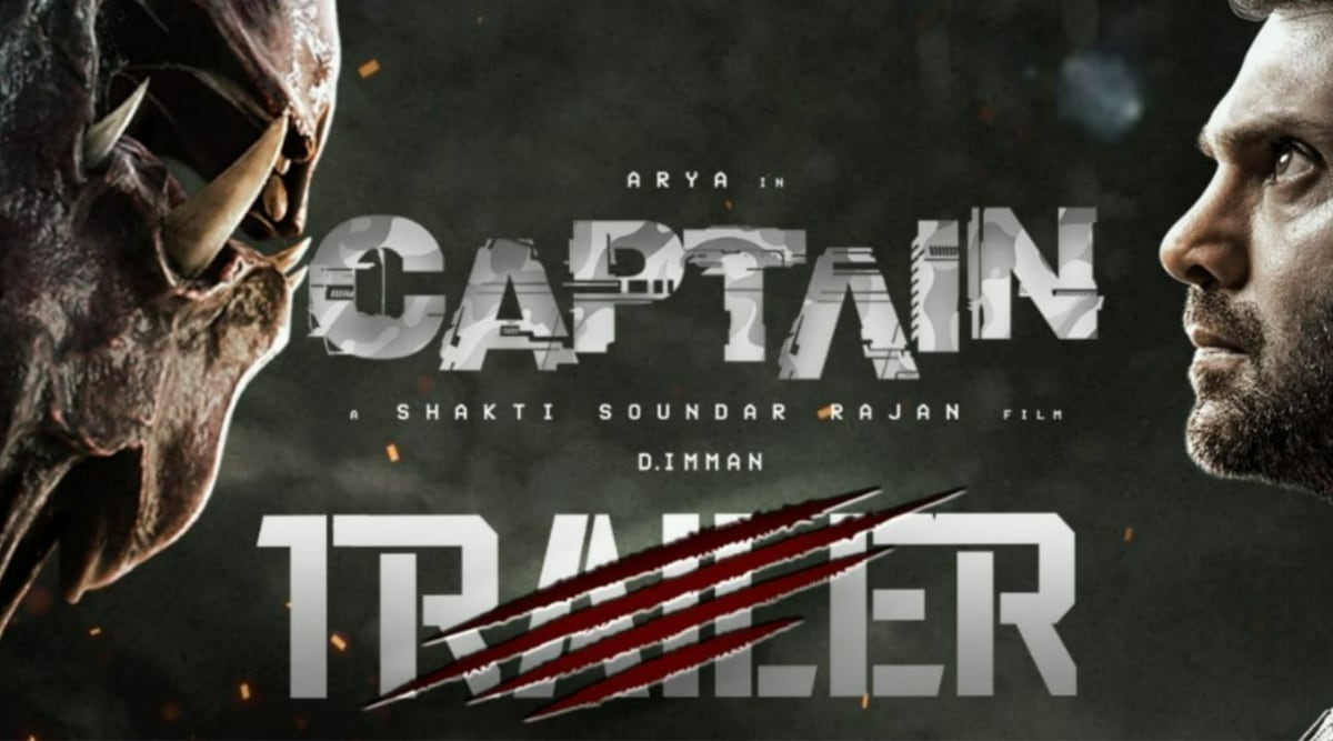 Captain trailer Arya takes on aliens in this actionpacked drama