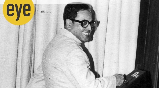 Balancing the books: A file photograph of then finance minister Pranab Mukherjee going to present the budget in Parliament in February 1983 (Express Archive)
