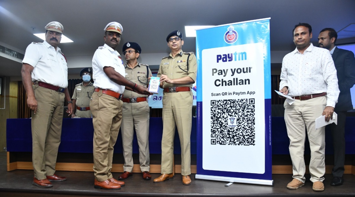 Chennai Traffic Police Introduces QR Code System For Motorists To Pay ...